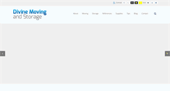 Desktop Screenshot of divinemoving.com